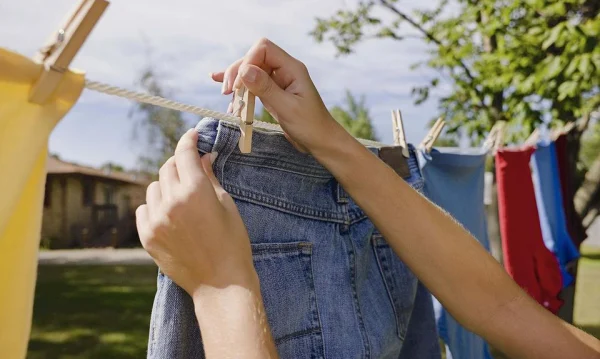 Phơi khô quần áo tự nhiên