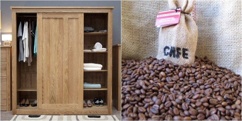 Khử mùi, chống ẩm cho tủ đựng quần áo vào mùa mưa để quần áo khô sạch, không ẩm mốc